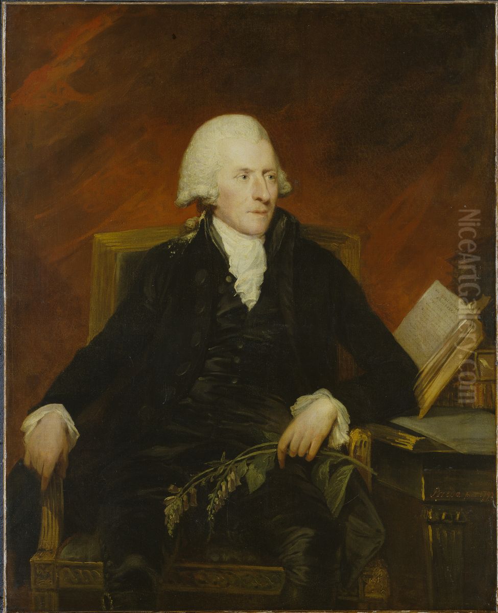 Den engelske lakaren William Withering Oil Painting by Carl Frederik von Breda Den engelske lakaren William Withering Oil Painting by Carl Frederik von Breda