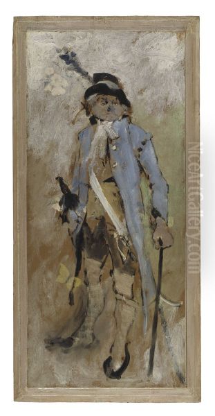 Min salig man Oil Painting by Carl Larsson