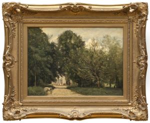 Entren till M. Dubuissons villa i Brunoy
