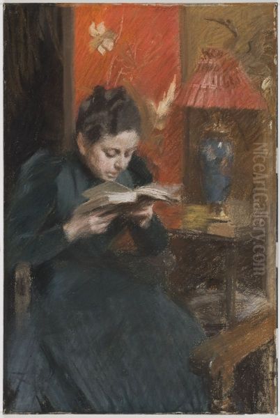 The Artist's Wife Oil Painting by Anders Zorn