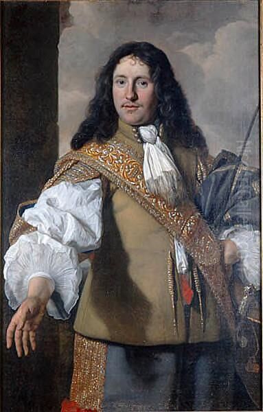 Portrait of Emanuel de Geer Oil Painting by Bartholomeus Van Der Helst