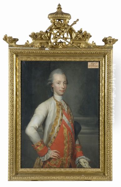 Leopold II, 1747-1792, tysk-romersk kejsare Oil Painting by Anton Raphael Mengs