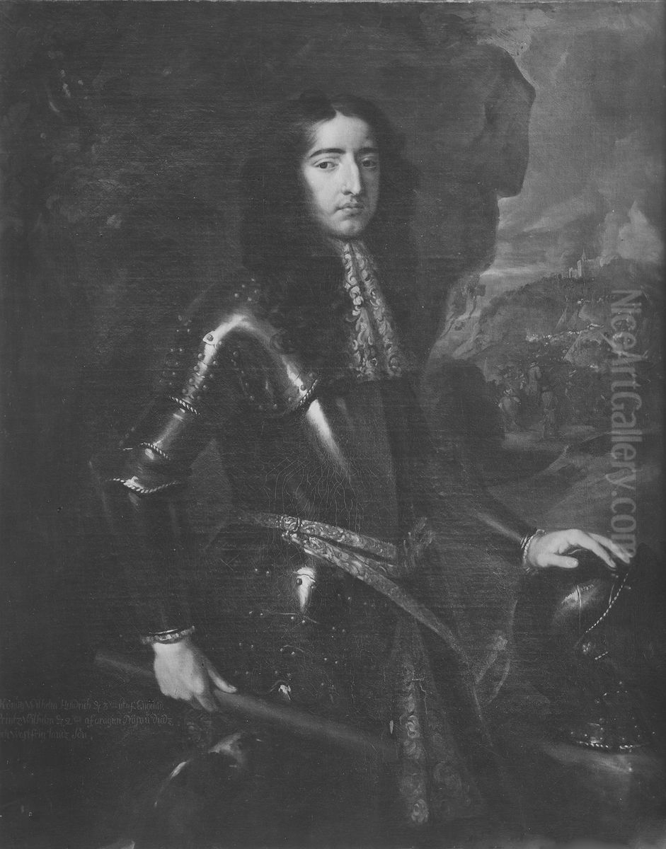 Villhelm III, 1650-1702, prins av Oranien, stathallare av Nederlanderna, kung av England Oil Painting by Peter Lely