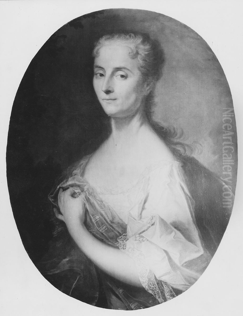 Okand kvinna Oil Painting by Pierre Subleyras