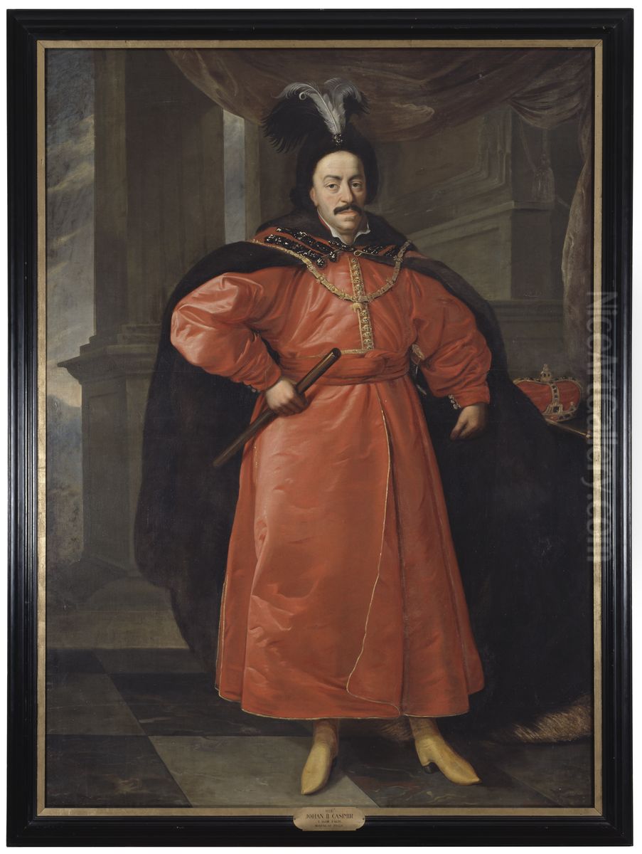 Johan II Kasimir, 1609-1672,  konung av Polen Oil Painting by Daniel Schultz