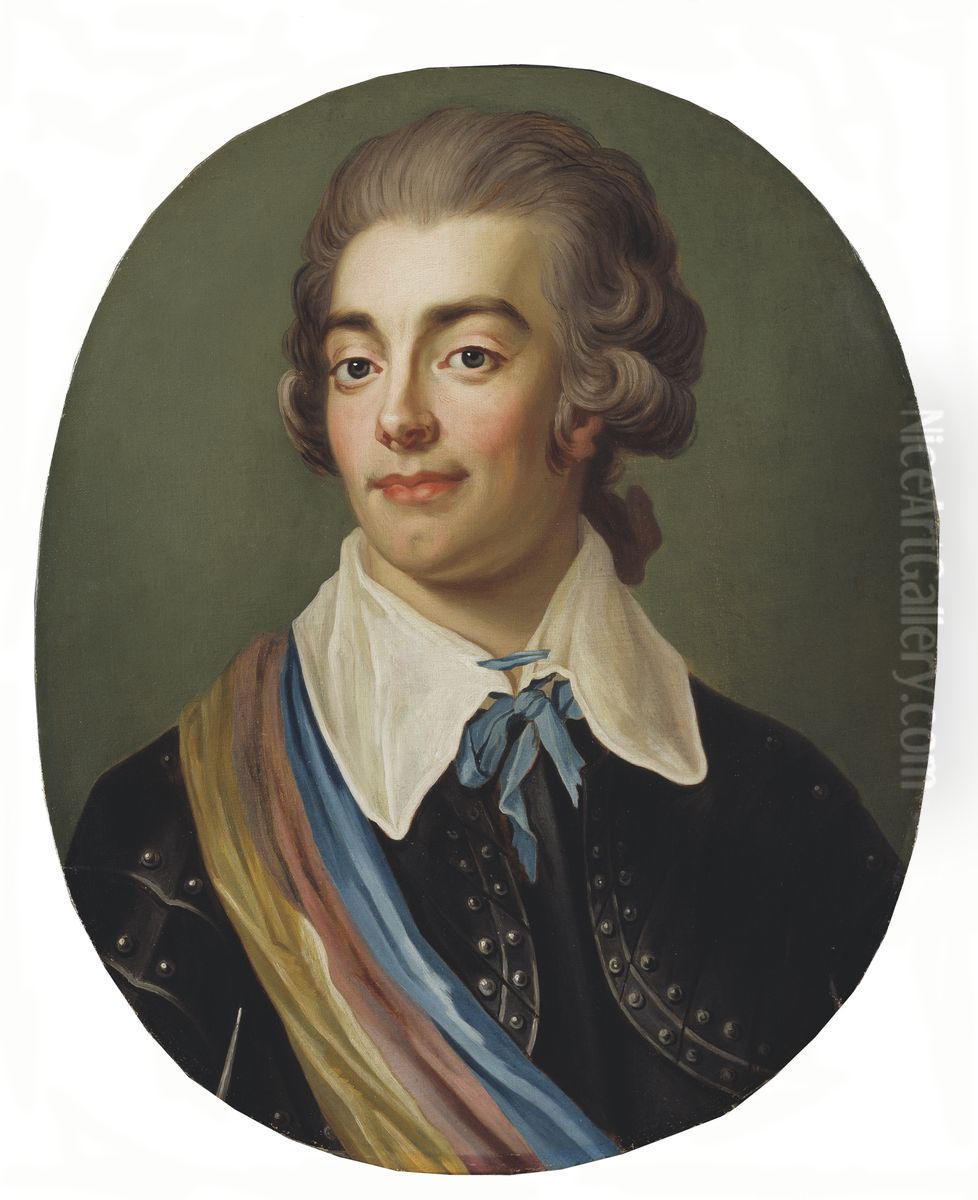 Adolf Ludvig Stjerneld , 1755-1835 Oil Painting by Jakob Bjorck