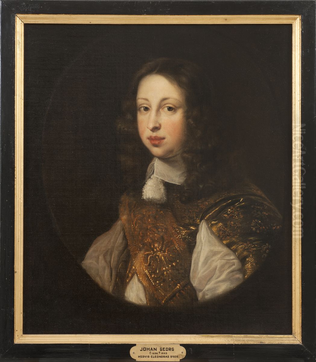 Johan Georg, 1638-1655, prins av Holstein-Gottorp Oil Painting by Jurgen Ovens