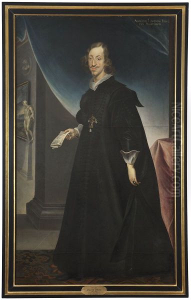 Leopold Vilhelm, 1614-1662, arkehertig av Osterrike Oil Painting by Frans Luycx