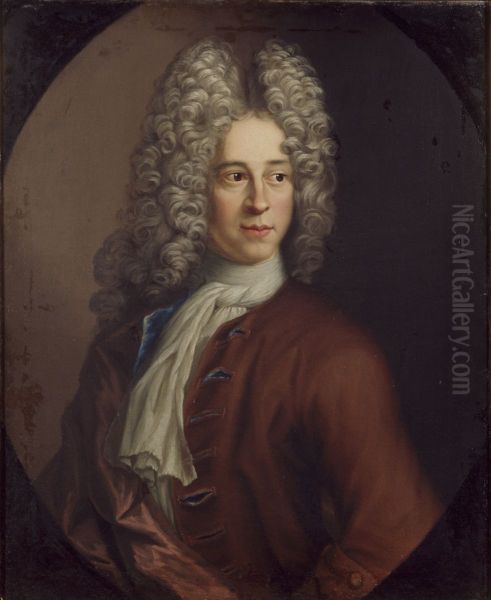 Self-portrait Oil Painting by Lucas von Breda