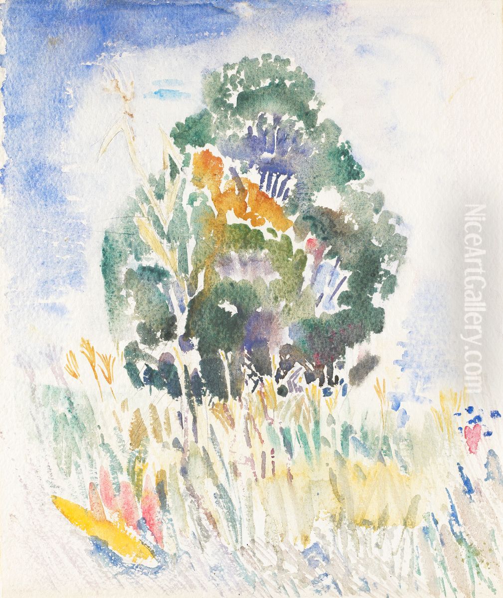 The Tree Oil Painting by John Marin