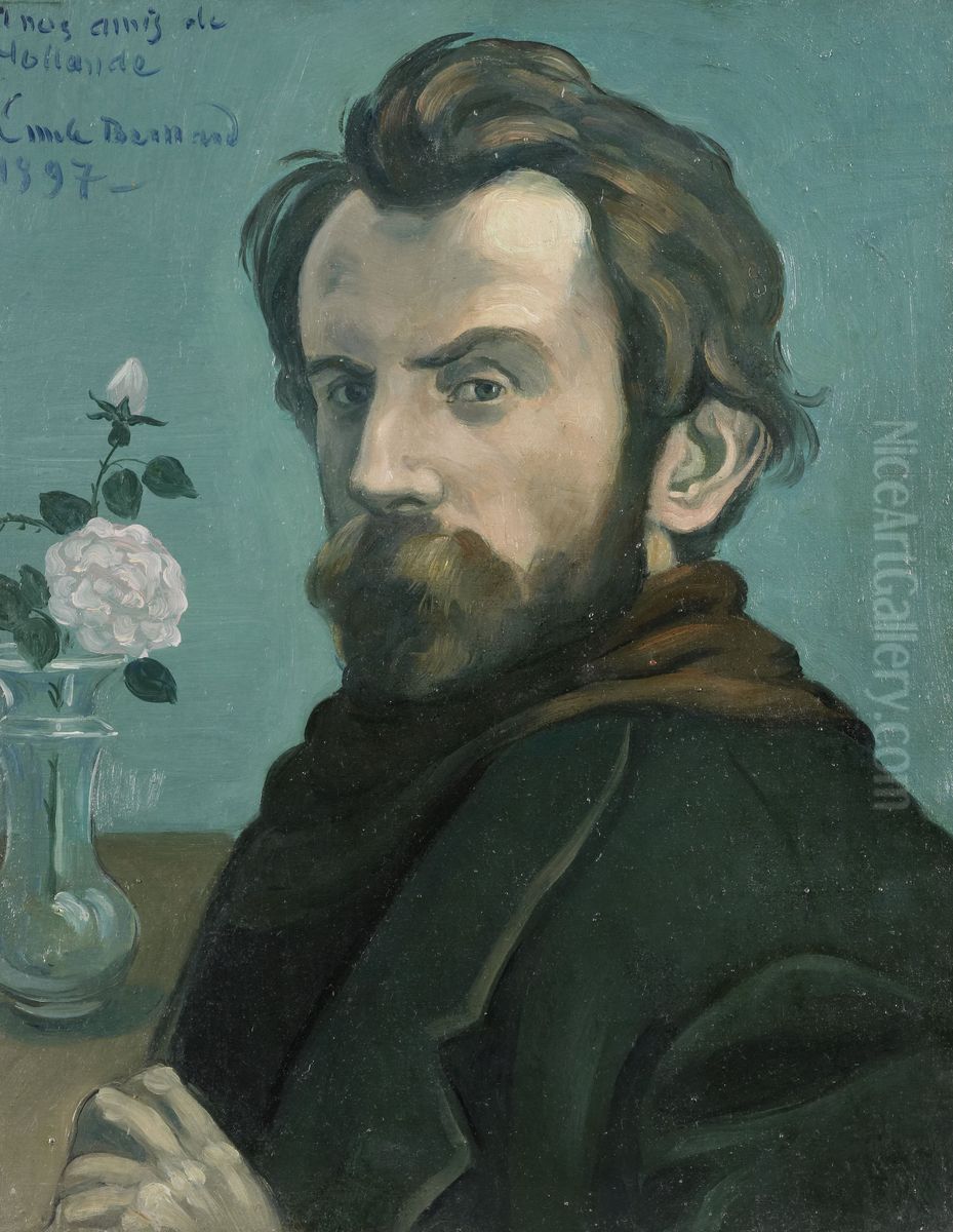 Self-portrait Oil Painting by Emile Bernard