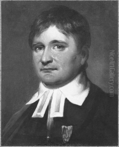 Karl Peter Hagbeg, 1778-1841 Oil Painting by Johan Gustaf Sandberg