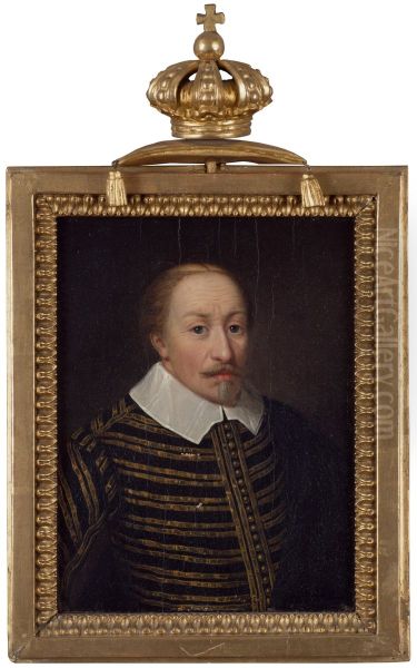 Karl IX, 1550-1611, kung av Sverige Oil Painting by Ulrika Pasch