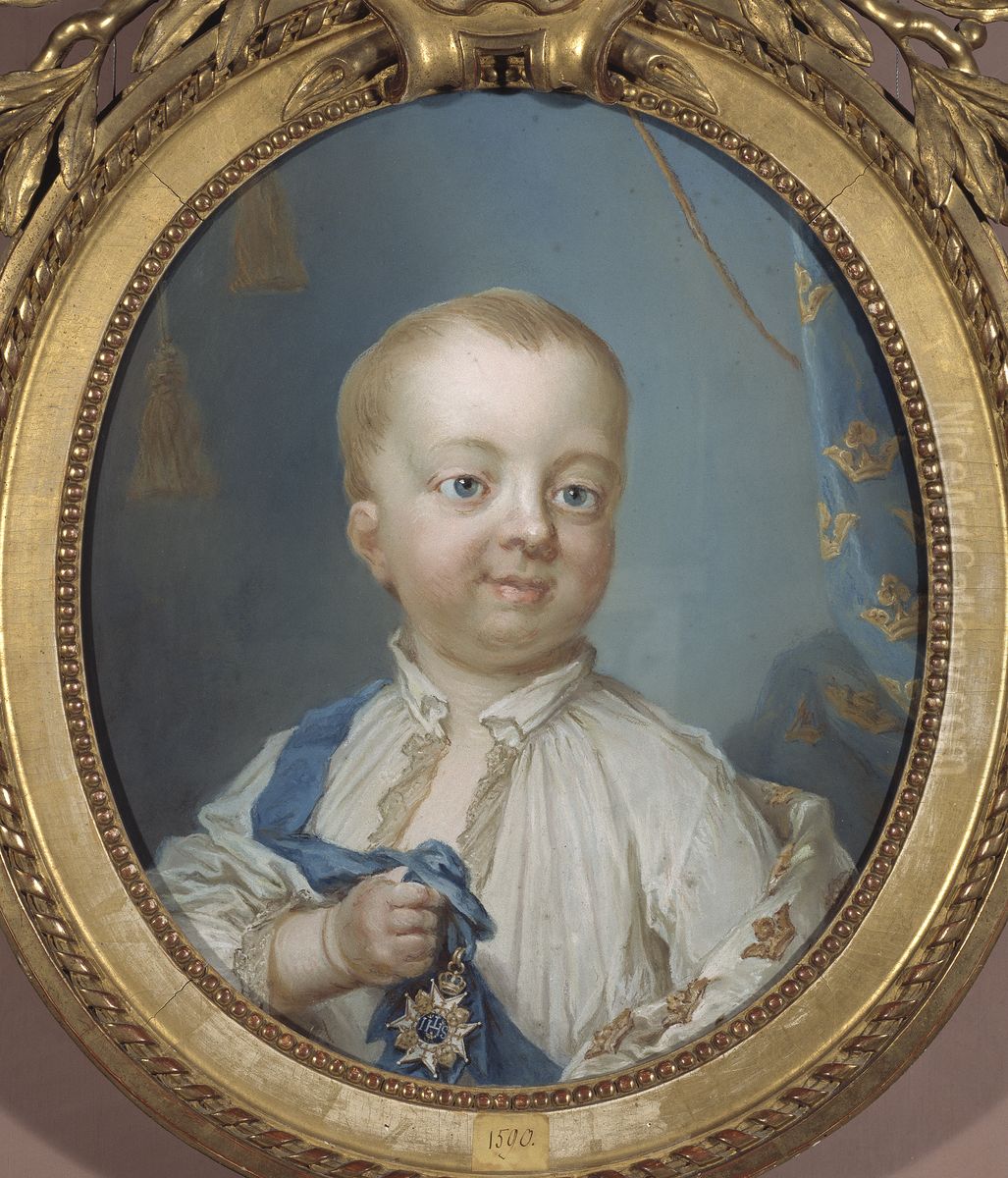 Gustaf IV Adolf, 1778-1837, kung av Sverige Oil Painting by Gustaf Lundberg