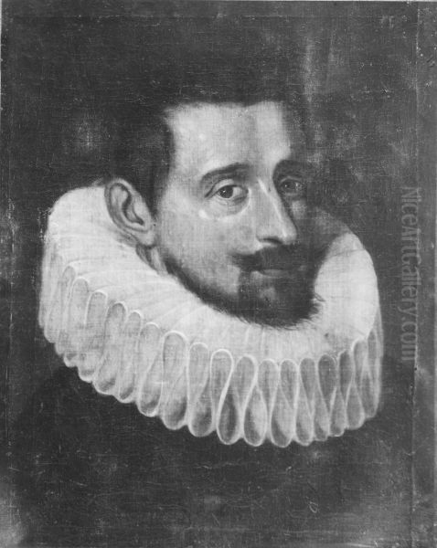 Ambrogio Spinola?, 1569-1630 Oil Painting by (studio of) Rubens, Peter Paul