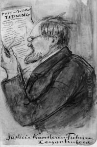 Carl Gustaf Leijonhufvud (1824-1905), baron, chancellor of justice
