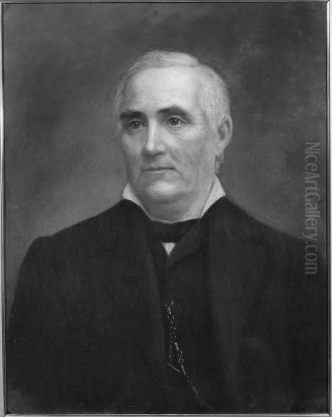 Albert Lindhagen, 1823-1887 Oil Painting by Bertha Valerius