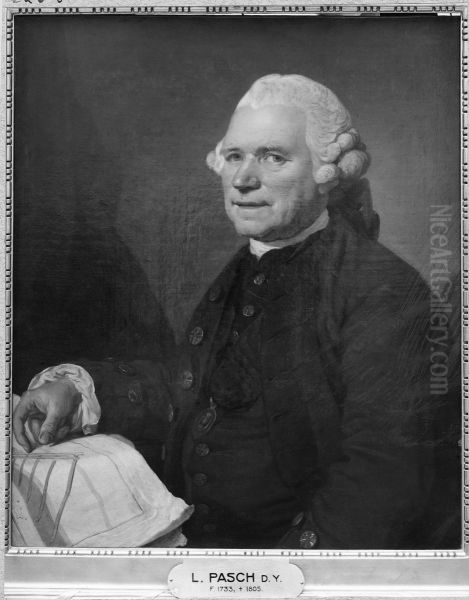 Daniel af Thunberg Oil Painting by Lorens Pasch the Younger