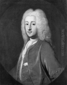 Okand man, troligen Lars Cronhielm af Flosta, 1698-1755, greve, kammarherre, lagman