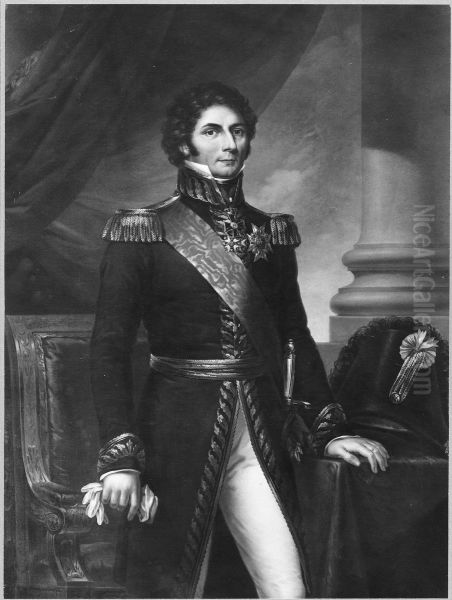 Karl XIV Johan, 1763-1844, kung Oil Painting by Fredric Westin
