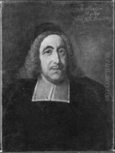 Jons Steuchius, 1676-1742, arkebiskop, professor, gift med 1. Elisabeth Spegel, 2. Ulrica Eleonora Franc