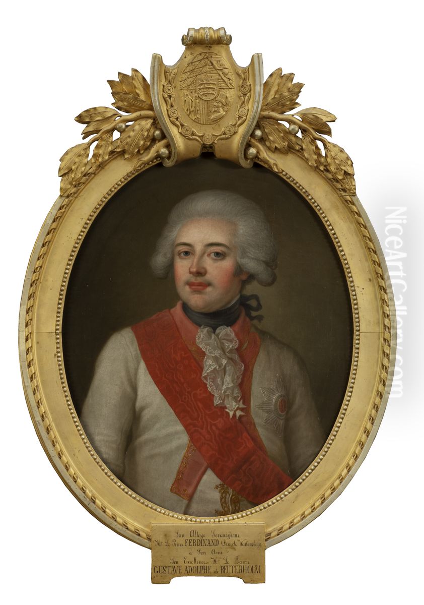 Ferdinand, hertig av Wurtemberg Oil Painting by Ulrika Pasch
