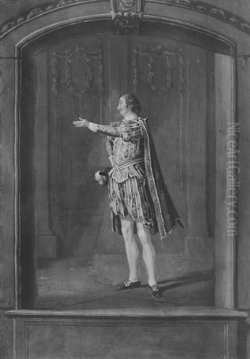 Carl Ludvig von Boltenstern, 1744-1802 Oil Painting by Pehr Hillestrom