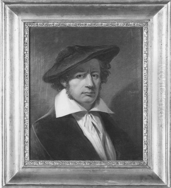Johan Gustaf Sandberg, 1782-1854 Oil Painting by Johan Gustaf Sandberg