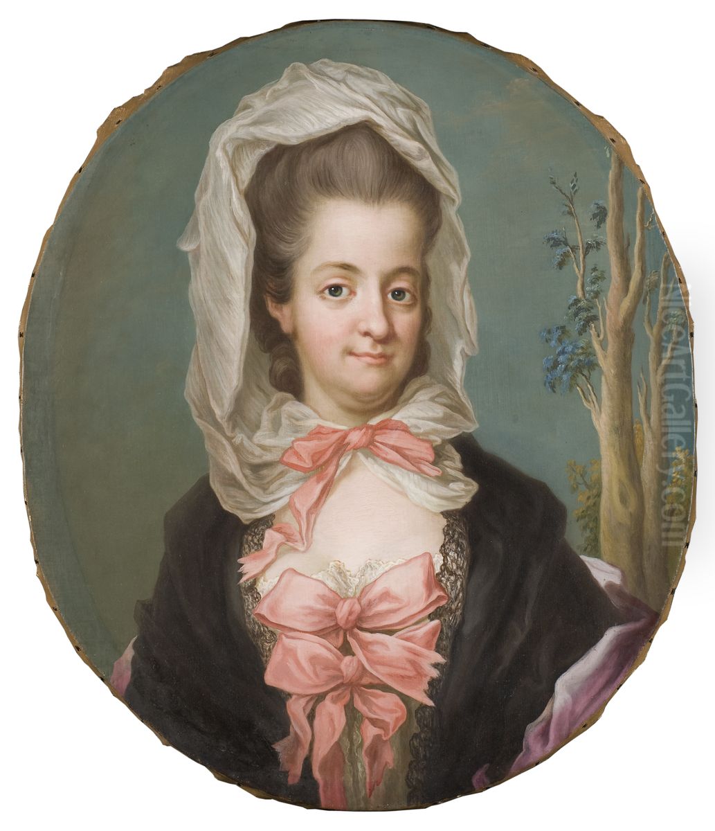 Sofia Albertina, 1753-1829, prinsessa av Sverige Oil Painting by Jakob Bjorck
