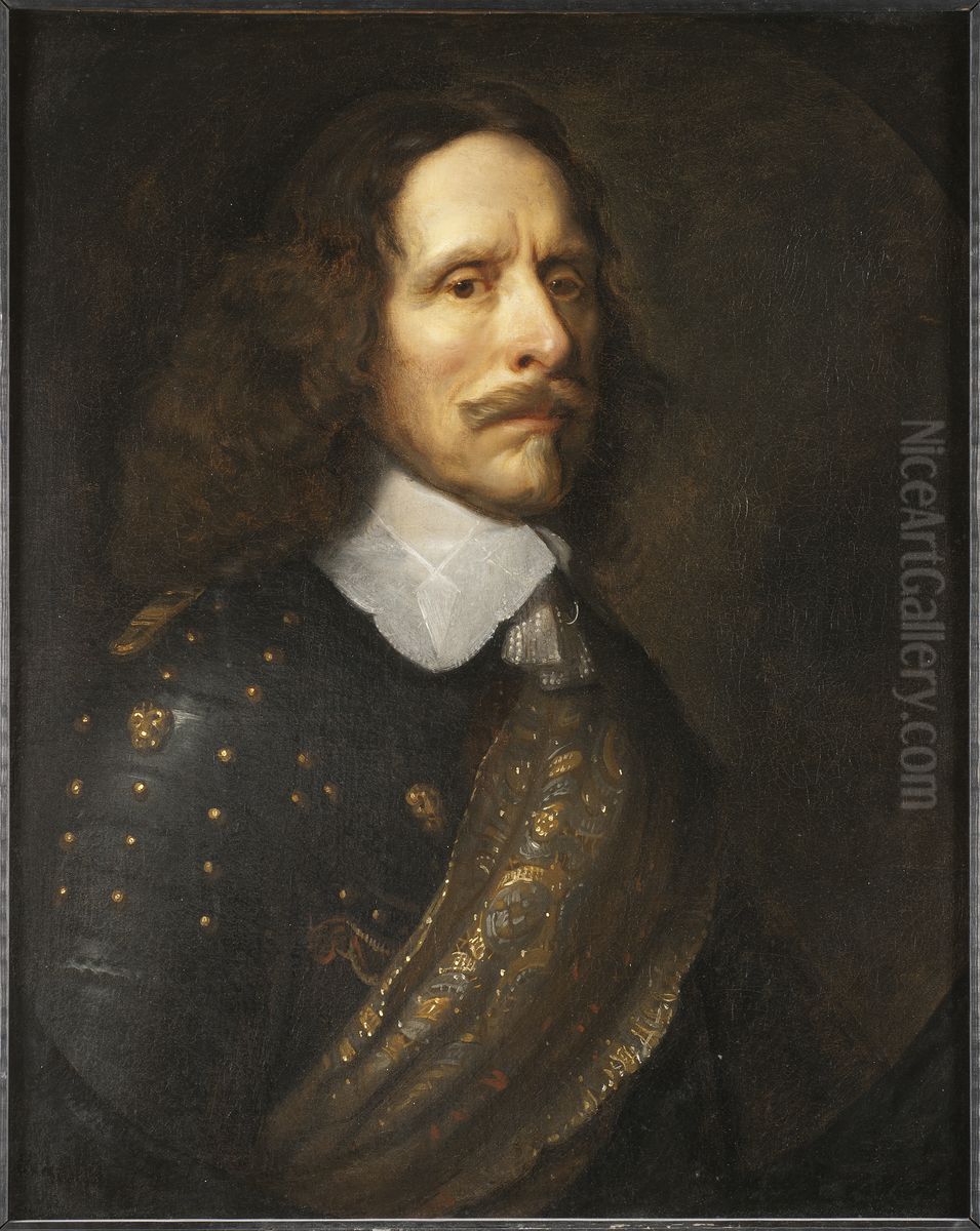 Gustav Horn af Bjorneborg, 1592-1657 Oil Painting by David Beck