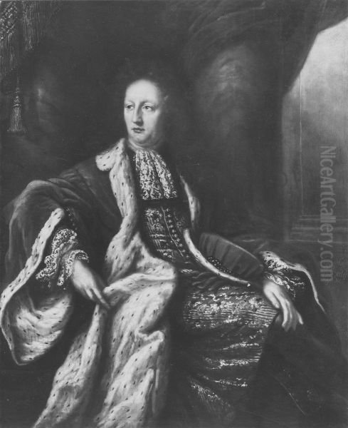 Gustav Adolf De la Gardie, 1647-1695 Oil Painting by David Klocker Ehrenstrahl