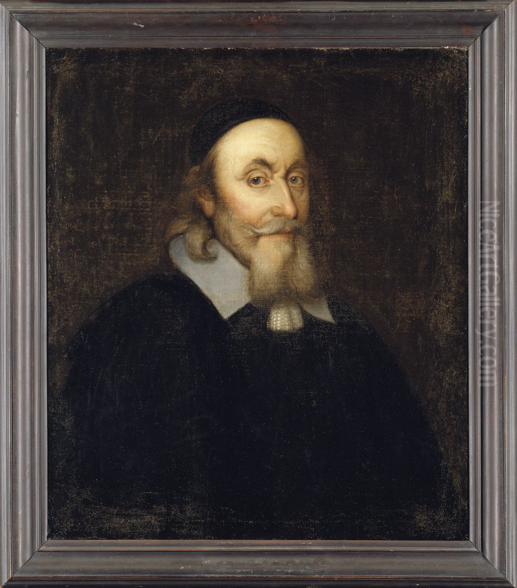 Axel Oxenstierna af Sodermore, 1583-1654 Oil Painting by David Beck