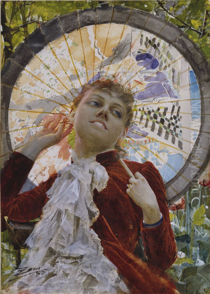 Castles in the Air Oil Painting by Anders Zorn