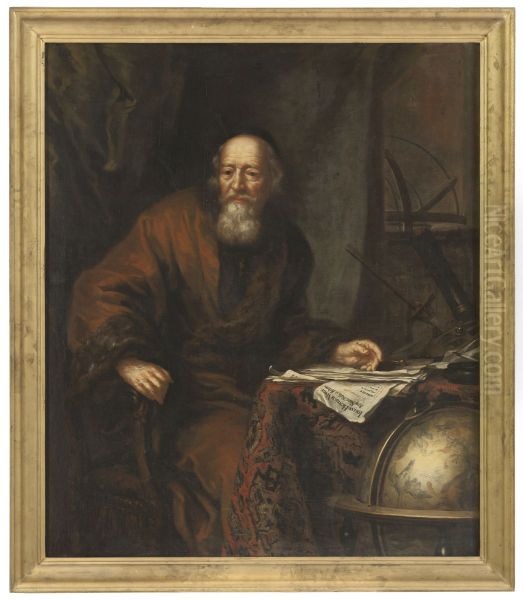 Johan Henrik Voigt, 1613-91 Oil Painting by David Klocker Ehrenstrahl