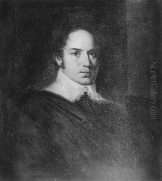 Carl Johan Fahlcrantz, 1774-1861 Oil Painting by Carl Frederik von Breda