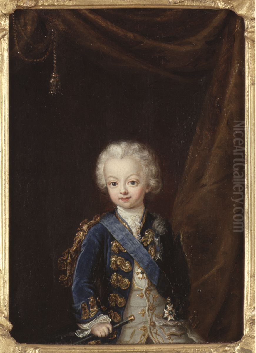 Gustav III, 1746-1792, kung av Sverige Oil Painting by Ulrika Pasch