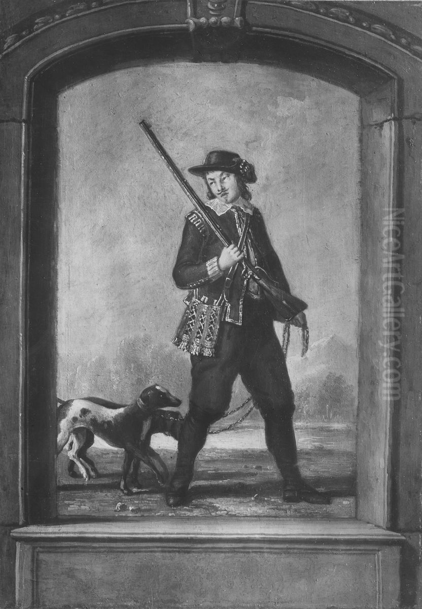 Georg Johan De Besche, 1754-1814, rollportratt ur 