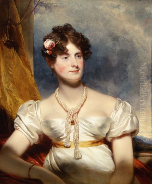 Unknown sitter Oil Painting by Thomas Lawrence