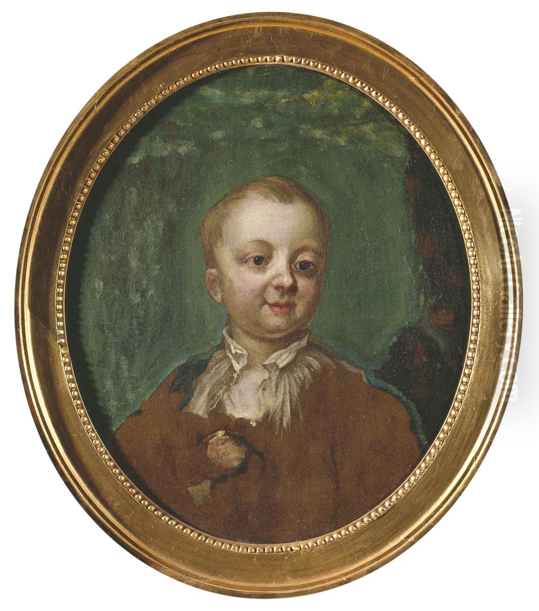 Gustav IV Adolf, 1778-1837 Oil Painting by Gustaf Lundberg