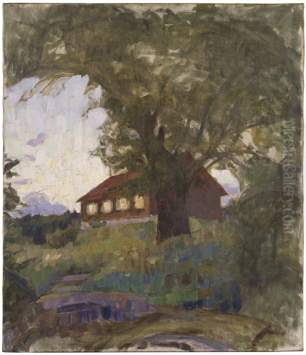 The Verger's House at Tyreso Oil Painting by Richard Bergh