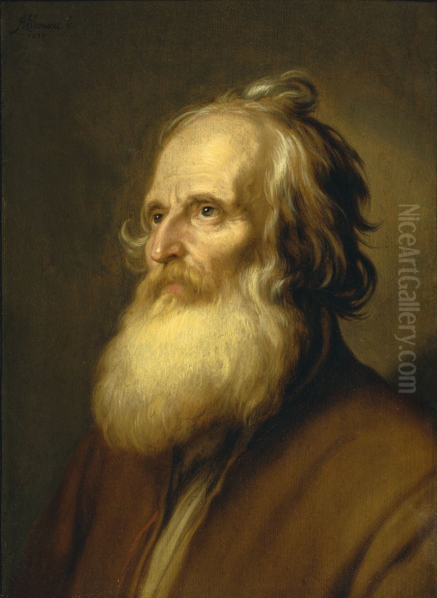Gubbe Oil Painting by Abraham Bloemaert