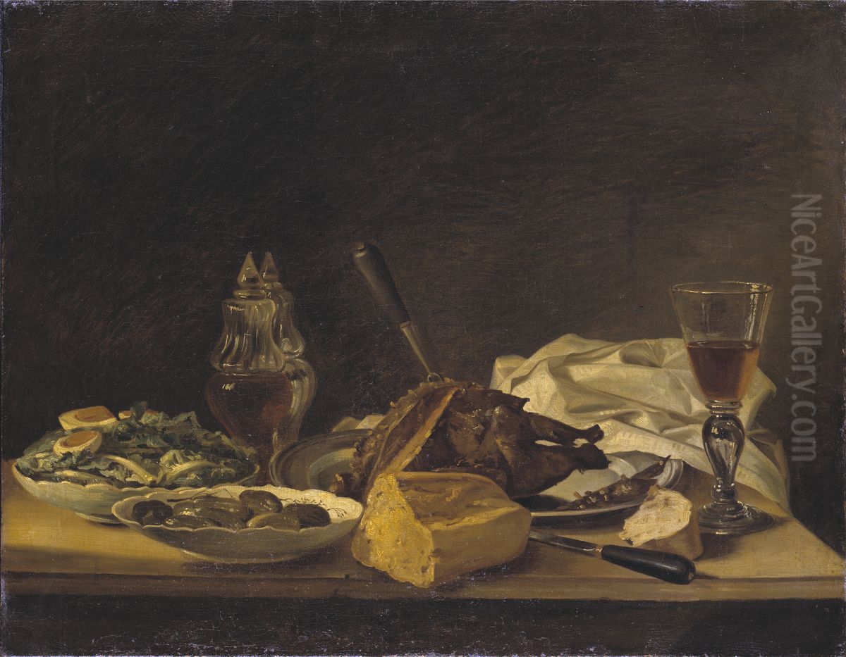 Still Life Oil Painting by Pehr Hillestrom