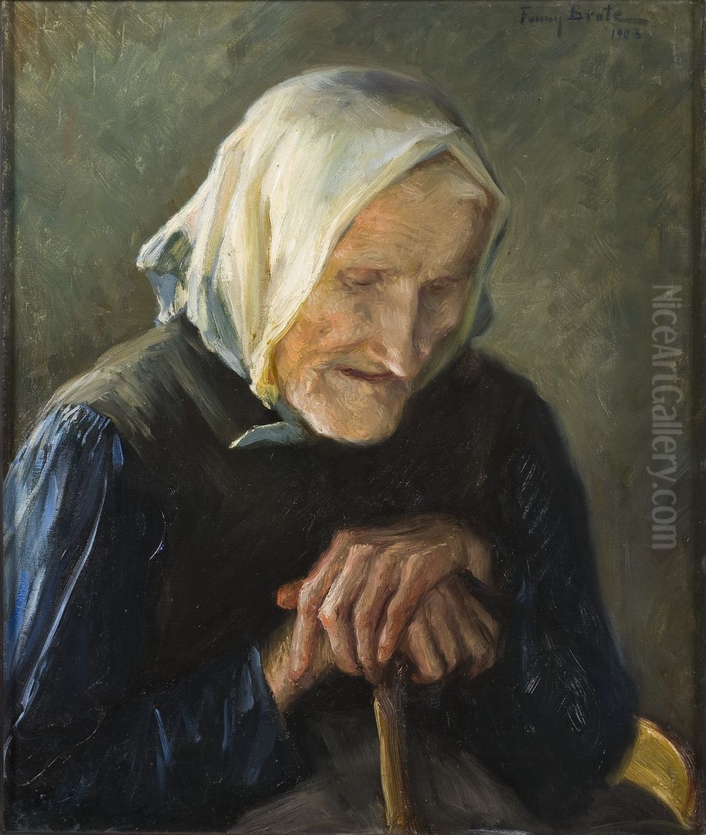 Blind gumma Oil Painting by Fanny Brate