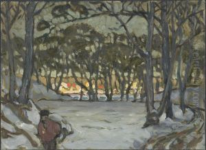 Winter Study from Djurgarden, Stockholm
