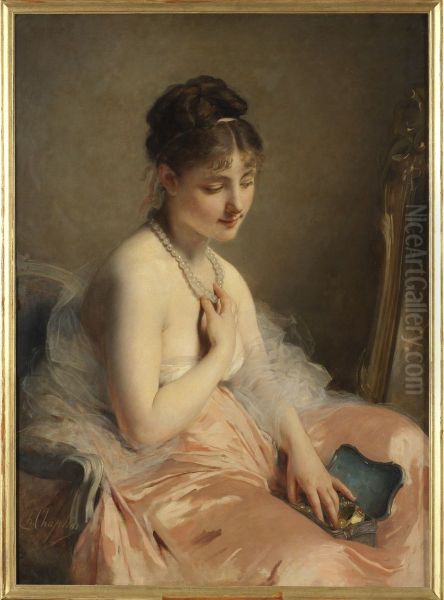 Parlhalsbandet Oil Painting by Charles Joshua Chaplin