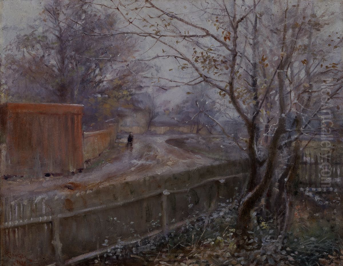 Autumn, Varberg Oil Painting by Nils Kreuger