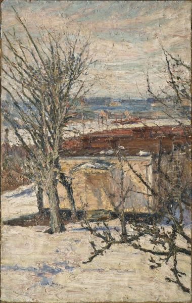Garden Pavilion at Skansen Oil Painting by Karl Nordstrom