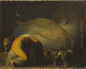 L'esprit de Culmin apparait a sa mere (d'apres les chansons d'Ossian)