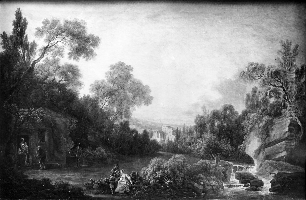 Fieldmarshall Ludwig Andreas Khevenhuller Oil Painting by Martin Van Meytens