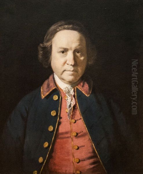 Mr_Robert_Pigott_of_Chetwynd Oil Painting by Joshua Reynolds